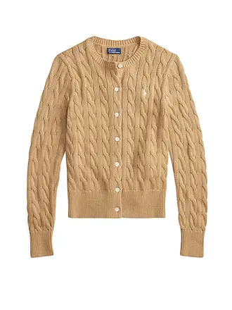 POLO RALPH LAUREN | Cardigan slim fit | camel